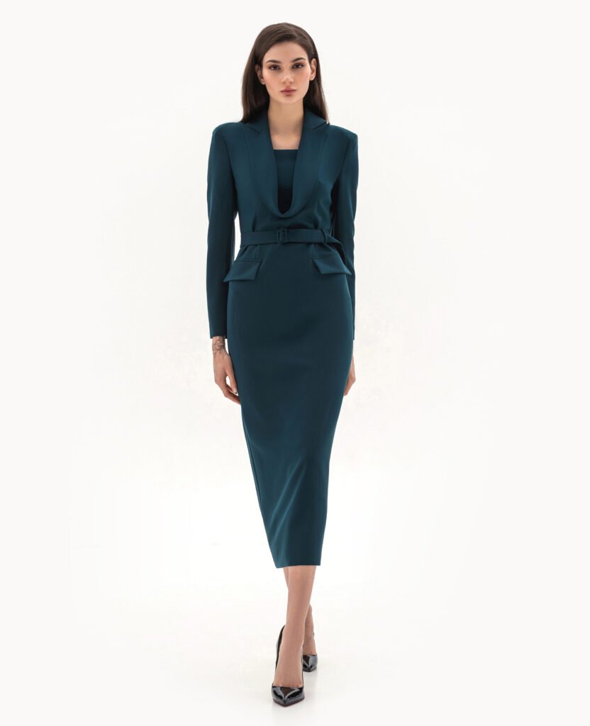 Платье (изумрудный)